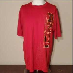 And 1 red large workout shirt